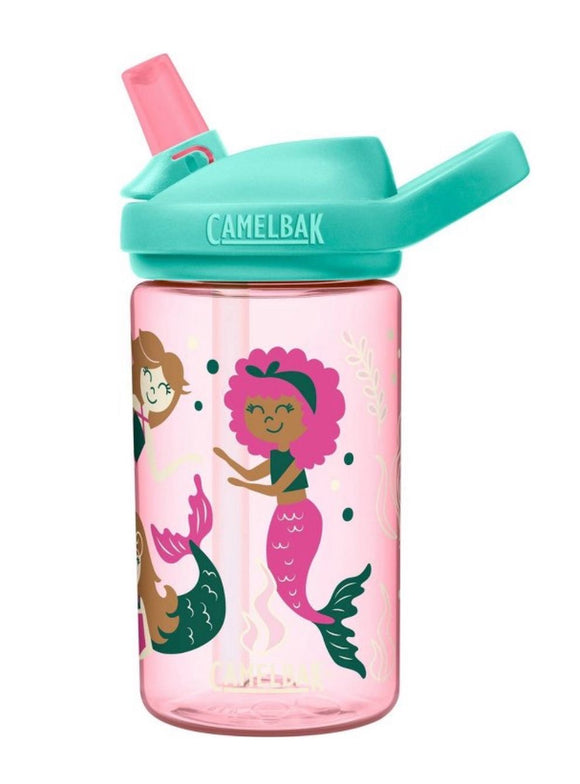 Camelbak Eddy 14 oz kids Tritan Renew Water bottle - Mindful Mermaids