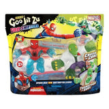 Heroes de Goo Jit Zu Marvel Spider-Man vs The Lizard Goo Shifter Hero Pack