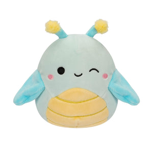 Peluche Squishmallows 5" - Giles Grasshopper