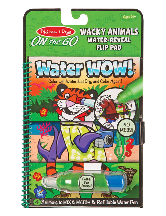 Melissa & Doug - Water Wow! Wacky Animals - On the Go Travel Activity