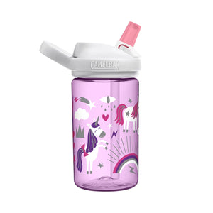 CamelBak Eddy+ 14oz Kids' Tritan Renew Water Bottle - Unicorn Party Modelo 2