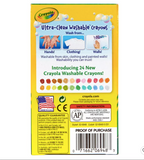 Crayola - 48 Crayolas Ultra Limpias Lavables