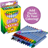 Crayola - 24 Crayolas Glitter