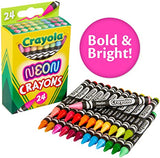 Crayola - 24 Crayolas Neon