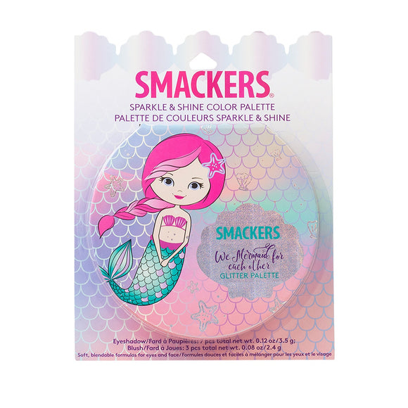 Lip Smacker Shimmer Color Compact Gift Set - Sirena