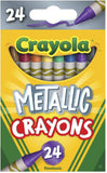 Crayola - 24 Crayolas Metálicas